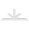 Ekena Millwork Richland Architectural Grade PVC Gable Bracket, 84"W x 35"H x 6"D x 6"F, 10/12 Pitch GBP084X35X0606RIC00 - alternate 5